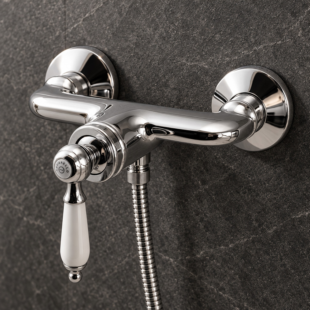 Aquanello Heritage Manor Klassisk brusebatteri i krom CR-2001-HM